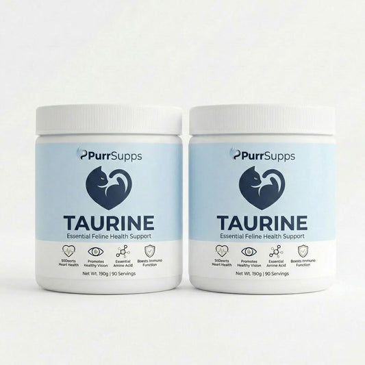 2 Tubs PurrSupps Taurine