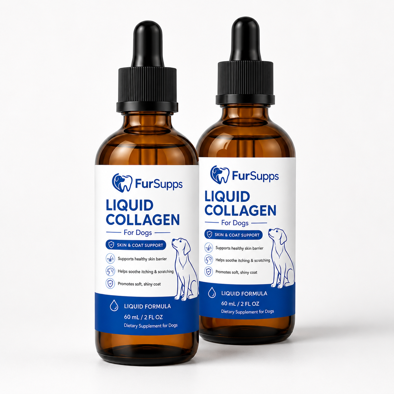 FurSupps Liquid Collagen (2 Pack)