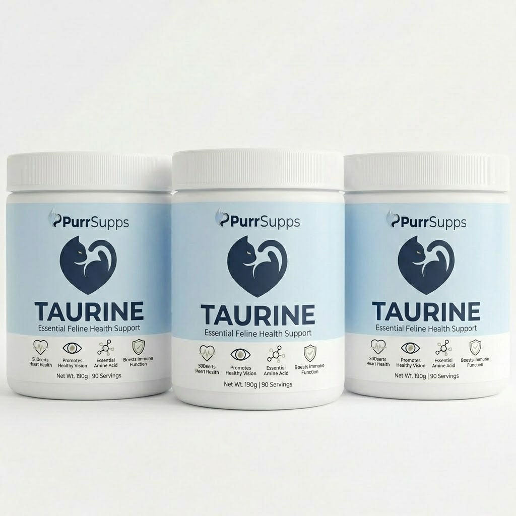 3 Tubs FurSupps Taurine